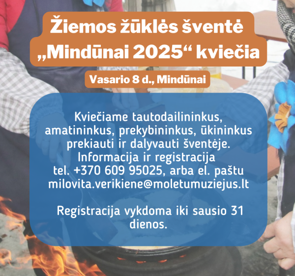 Prekyba žiemos žūklės šventėje. Registracija iki sausio 31